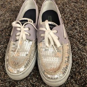 Perfect condition sparkly sperrys!